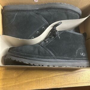 UGG Classic Chukka Boots in Charcoal Suede